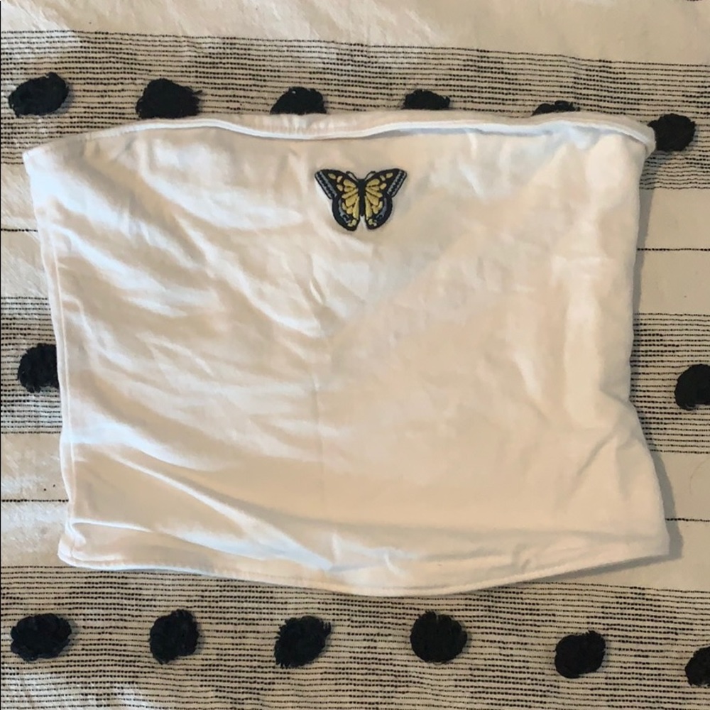 brand new hollister tube top